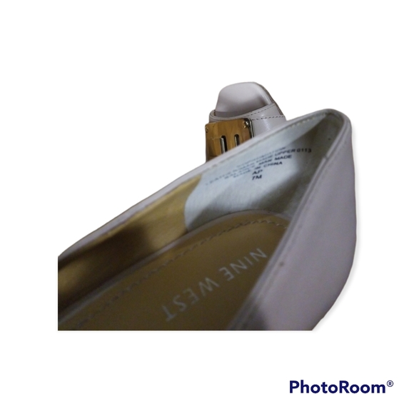 Nine West Shoes Size 7 Cream - Picture 4 of 4